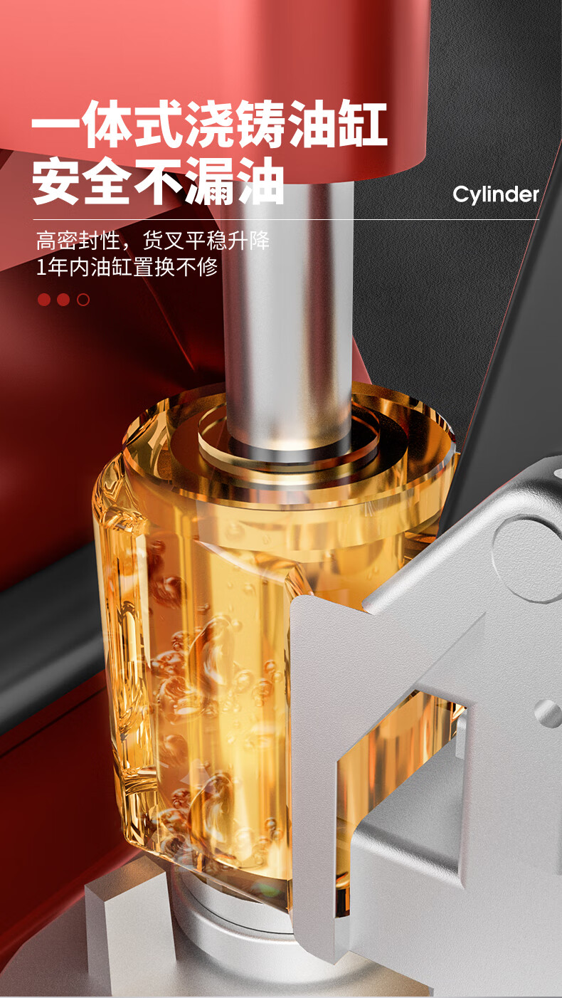 揚(yáng)子手動叉車地牛搬運(yùn)車YZ-BF(圖5)